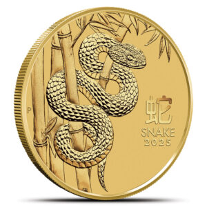 2025 1 oz Gold Lunar Perth Snake (BU)
