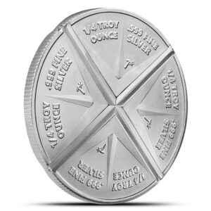 1 oz Silvertowne Divisible Silver Round