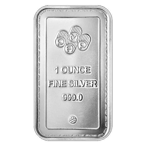 1 oz Silver Bar – PAMP USA - Image 2