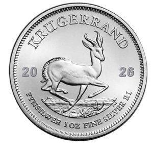 2026 – 1 oz Silver South African Krugerrand (BU)