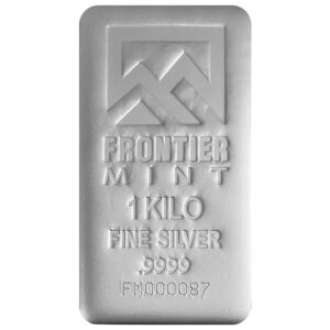 1 Kilo Frontier Mint Silver Bar