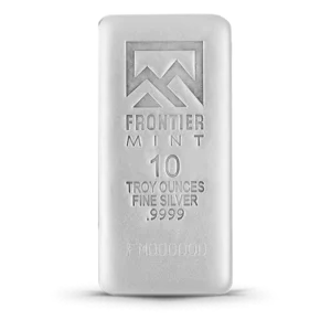 10 oz Silver Bar – Frontier Mint
