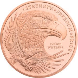 1 oz Copper Round Eagle