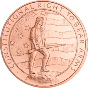 1 oz Copper Round Second Amendment