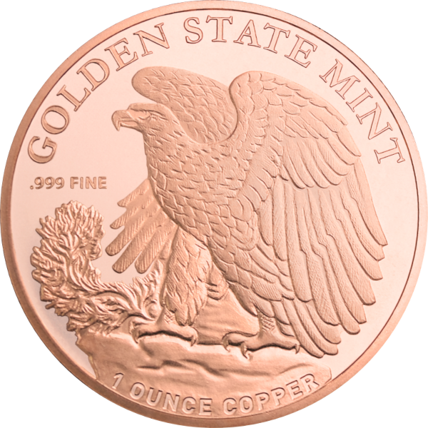 1 oz Copper Round Walking Liberty - Image 2