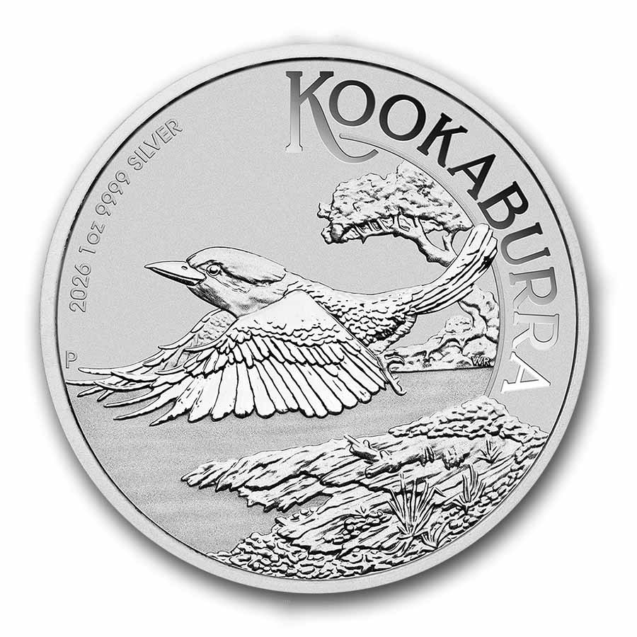2026 1 oz Silver Australian Kookaburra (BU)