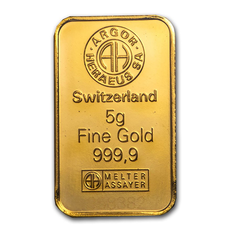 5 gram Gold Bar - Argor-Heraeus (In Assay) - Image 3